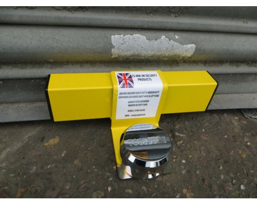 Yellow Roller Shutter Door Defender