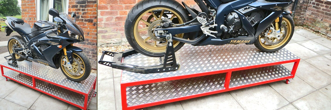 Motorbike Movable Workbench Ramp